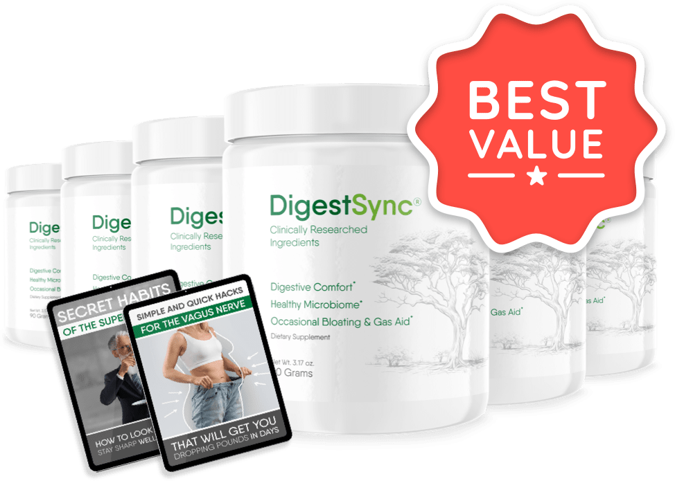 DigestSync 6 Bottles 